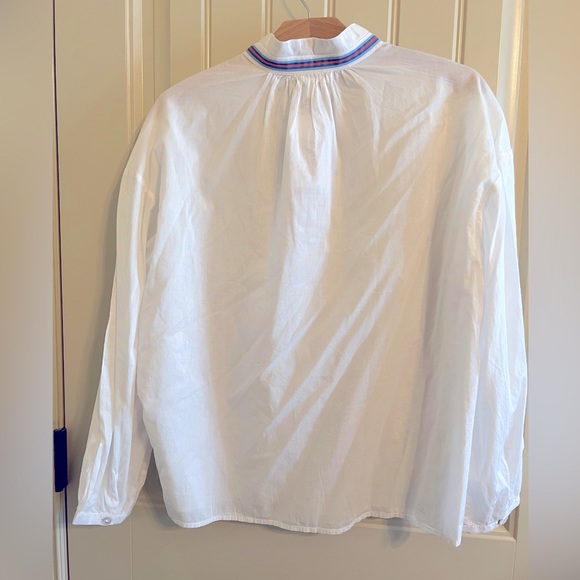 NWT Sundry Stripe Collar Button Down size 1 (Small) - Picture 5 of 6